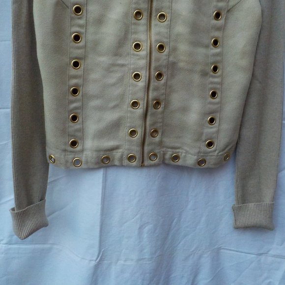 EUC Cach'e Sweater Jacket  SZ M - Picture 3 of 16